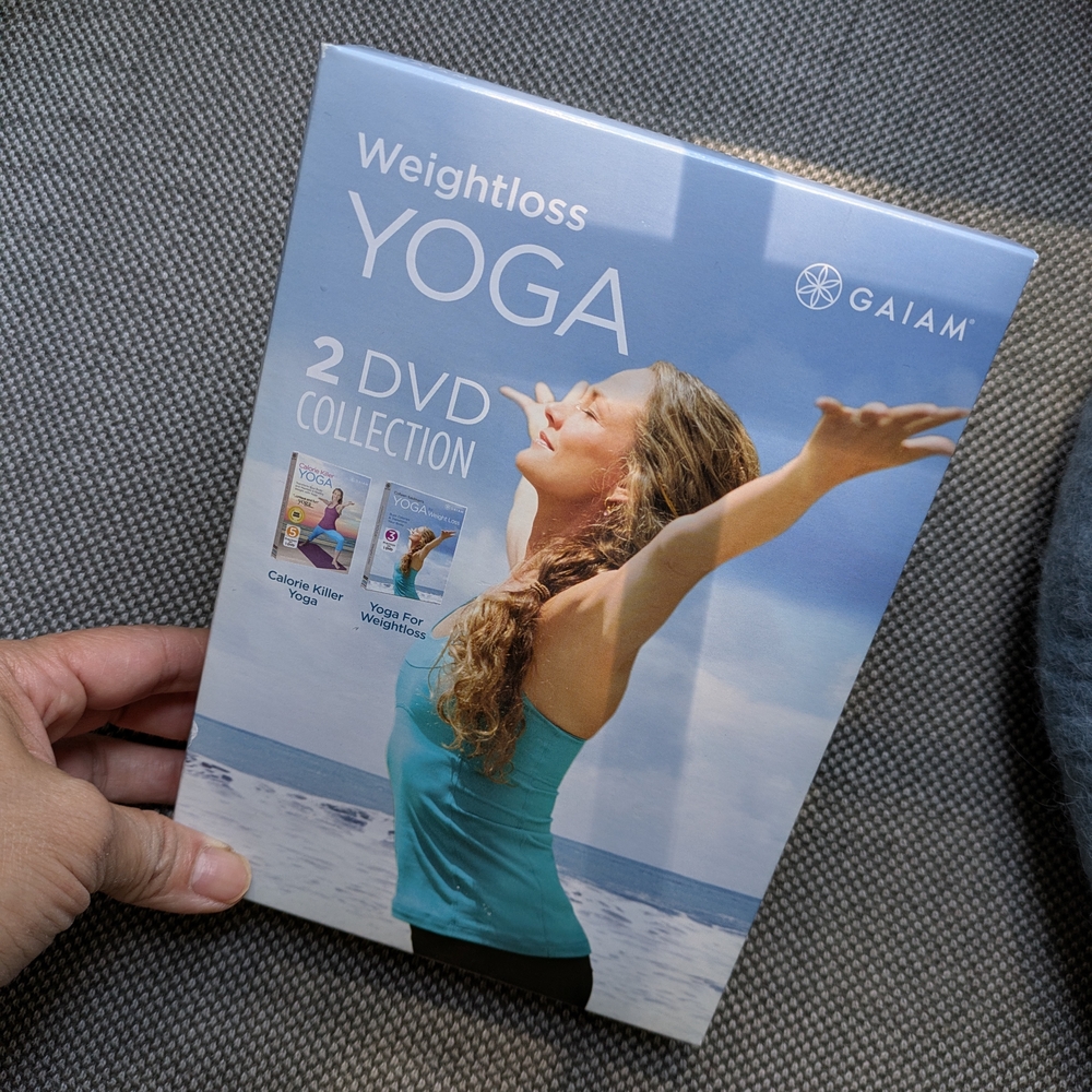 GAIAM Weightloss Yoga 2 DVD Set - Calorie Killer Yoga And weight Loss Yoga